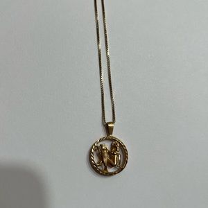 Gold Aquarius necklace - buy for an upcoming birthday! Aquarius: Jan 20-Feb 18